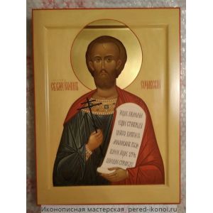 Икона Великомученик Иоанн Новый Сочавский