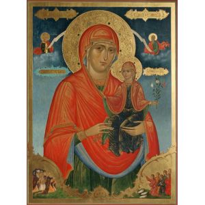 Икона св. Анны и Пресвятой Богородицы