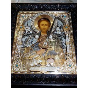 Ювелирная икона Святого Благоверного Князя Александра Невского
